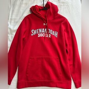 Under Armor red Shenandoah Soccer sweatshirt size M